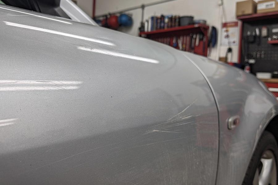 Before vehicle paint condition